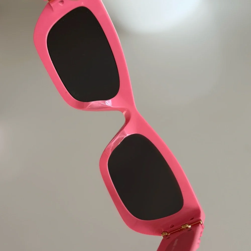 Miu Miu Eyewear Rectangle Frame Sunglasses Pink - Picture 8 of 12